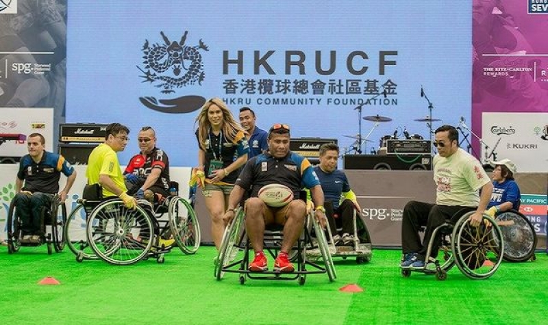 香港榄总携手劳伦斯学院宣扬「运动无障碍」