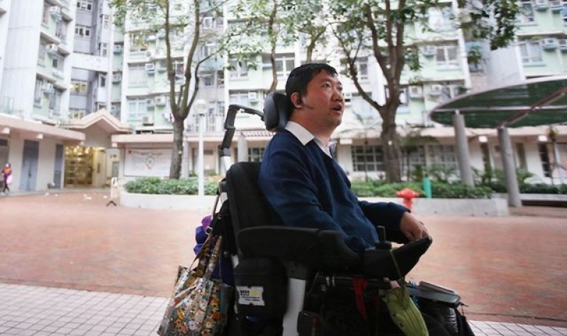 采访当日，叶荣于葵芳出发往上环覆诊。