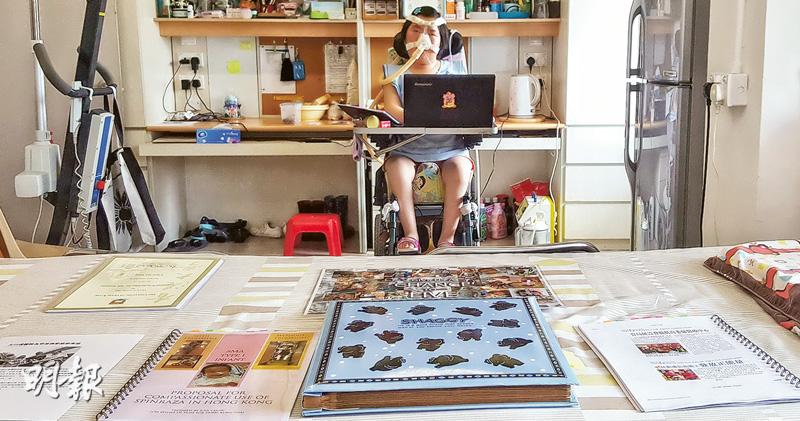 癱女兩指打出百頁書陳情求藥 促政府引入資助罕見病新藥 盼其他病童「不用再受苦」