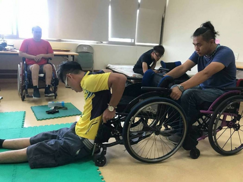 脊髓损伤潜能发展中心训练伤友时轮椅捐耗率高