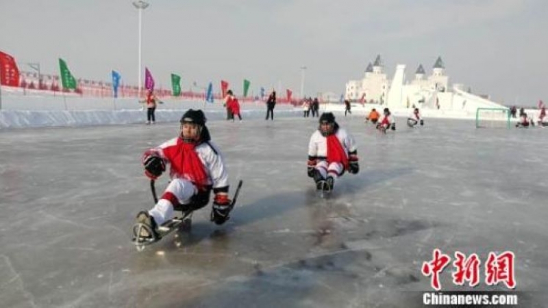 中國殘疾人冰雪運動季攪熱最北黑龍江