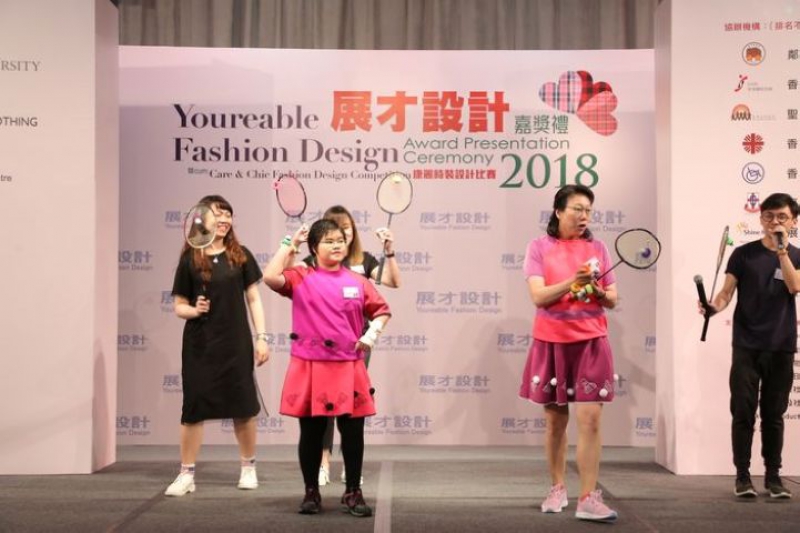 長者和傷健人士發揮創作才華，為摯愛設計服飾