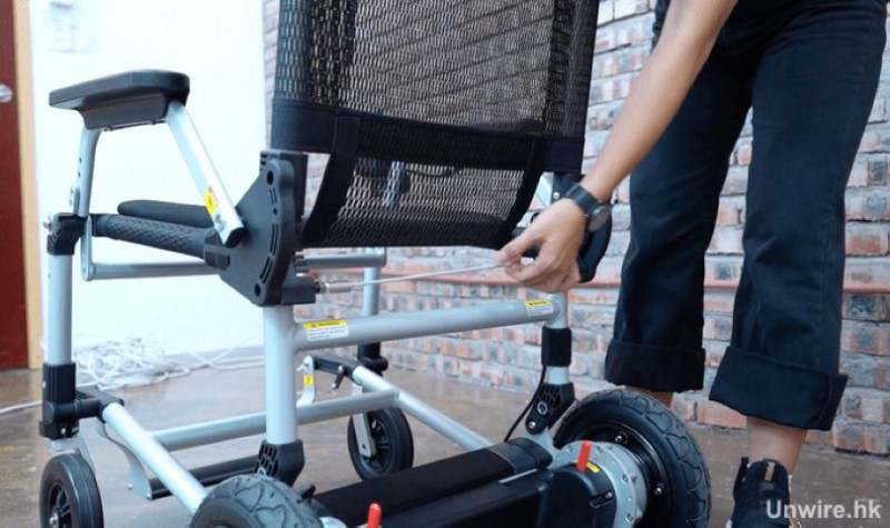 【實試】電動輪椅Joy Rider　2秒摺疊+斜坡防溜後