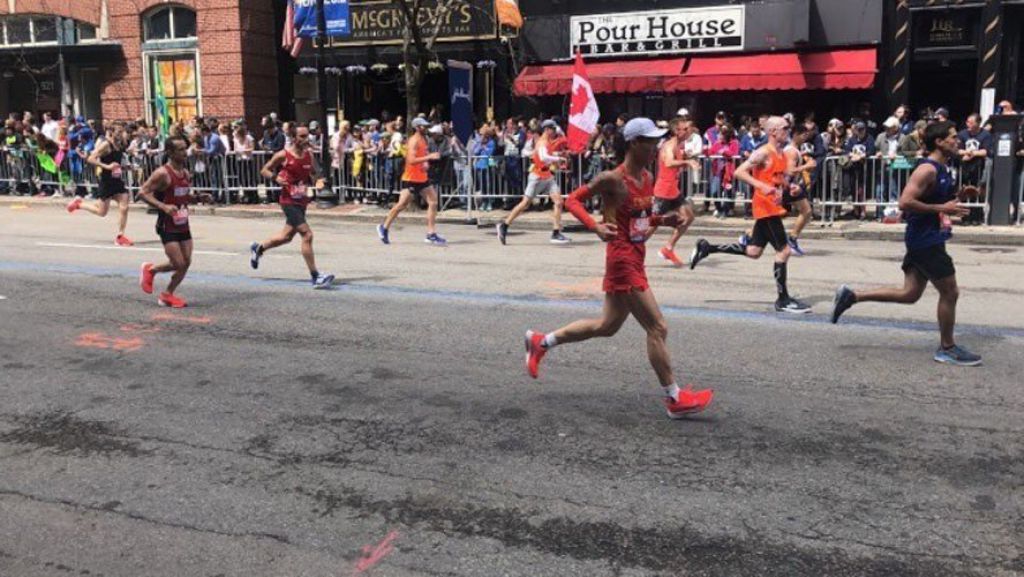 第123届波士顿马拉松有华人选手参赛