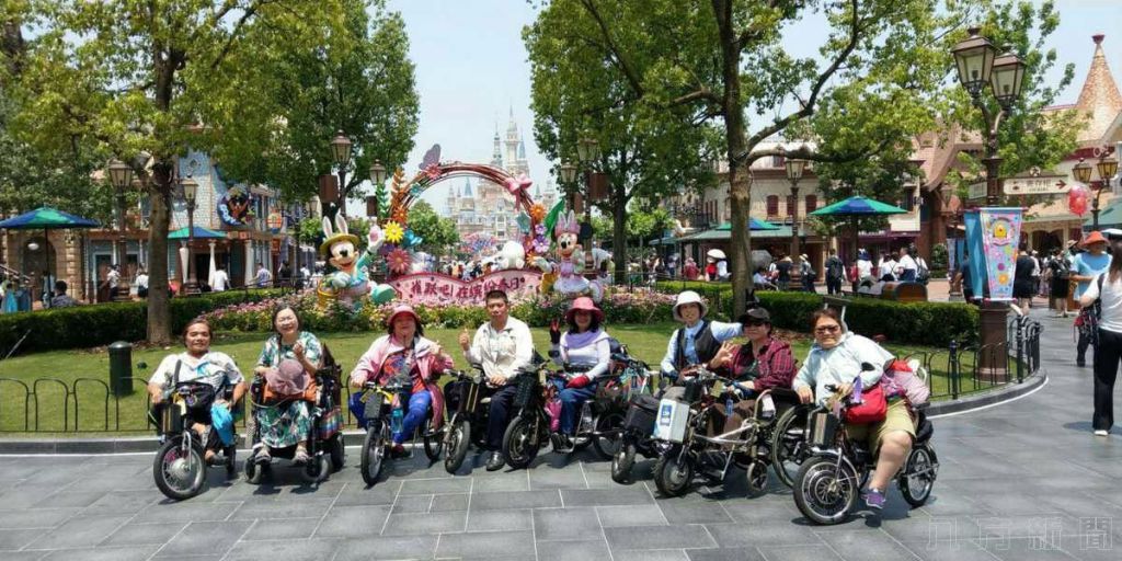 两岸旅游史最大身障轮椅族首访福建、上苏杭旅游