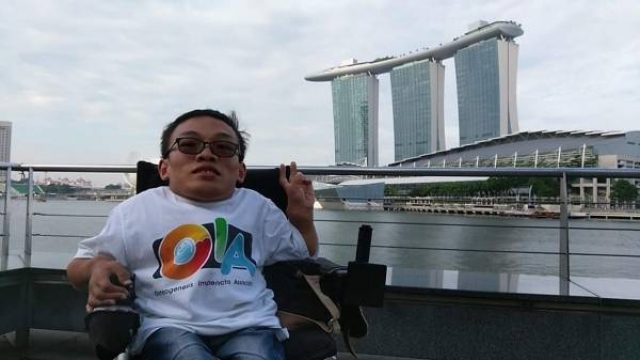 社会关怀／求职屡遭拒仍不放弃　轮椅斗士绝不服输