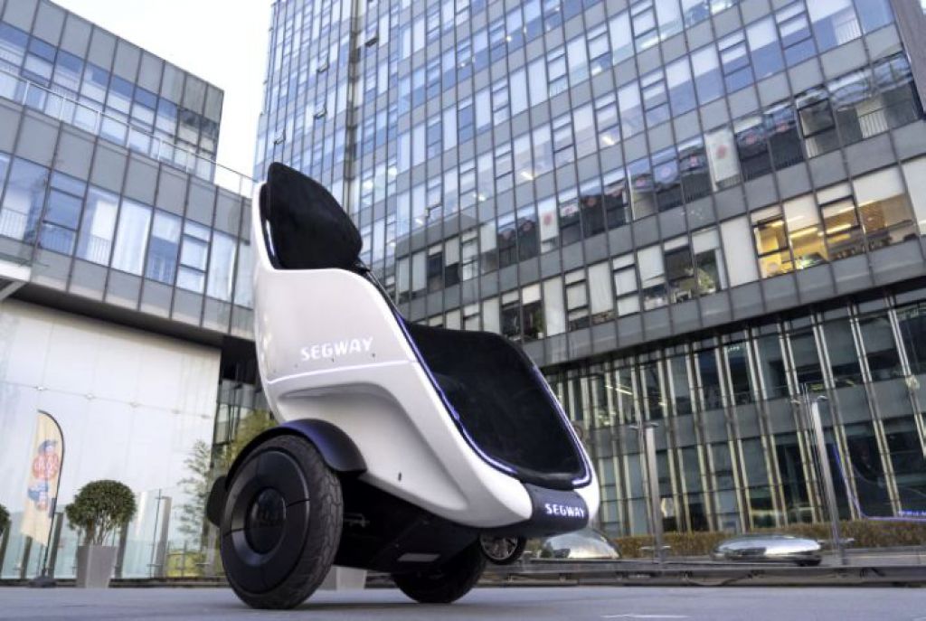 賽格威Segway最新自動平衡車採用蛋形輪椅設計