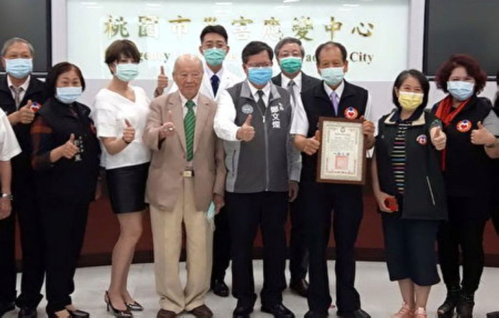 桃園市好人好事運動協會捐贈30台輪椅，使醫療輔具資源更加充沛