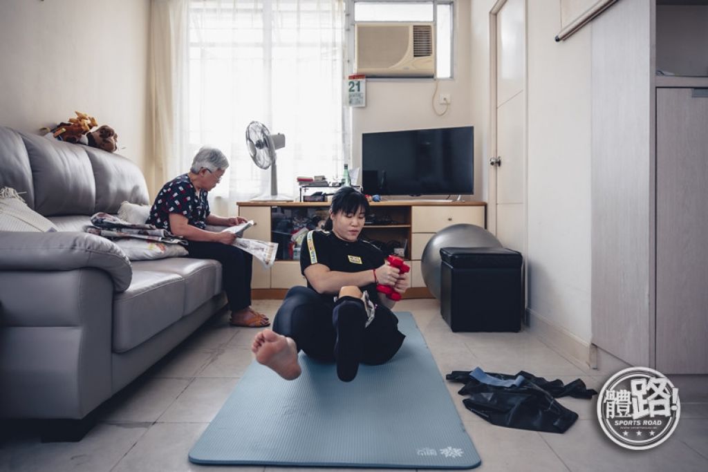 【我們的WFH專輯】征戰十九年華 余翠怡在家的親子訓練