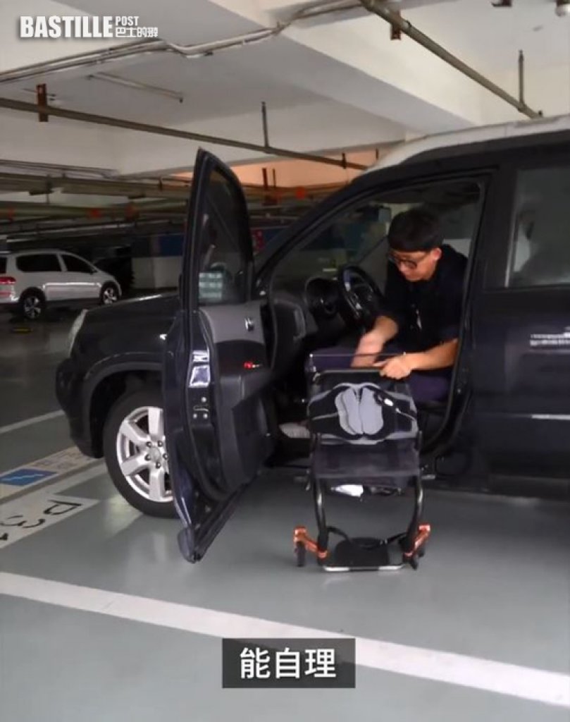 半身癱瘓男打輪椅籃球學畫畫 積極增值自我勇對挑戰