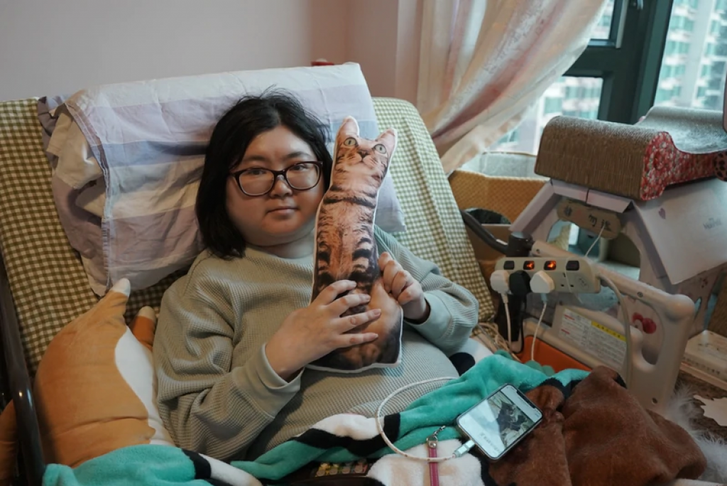 生命鬥士｜罕見病病人癱瘓卧床6年 領養貓拾生存意志 為貓開網店：覺得自己仍是有用的人