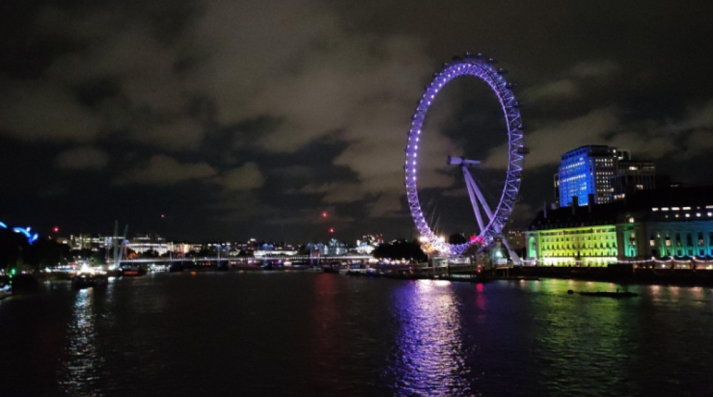 英國London Eye（Global Disability Innovation Hub Twitter）
