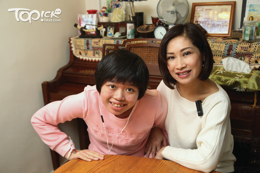 Rebecca認為結節性硬化症患者並非社會的負累，只要給予包容、耐性，女兒瑤瑤及一眾病友也可發揮天份。