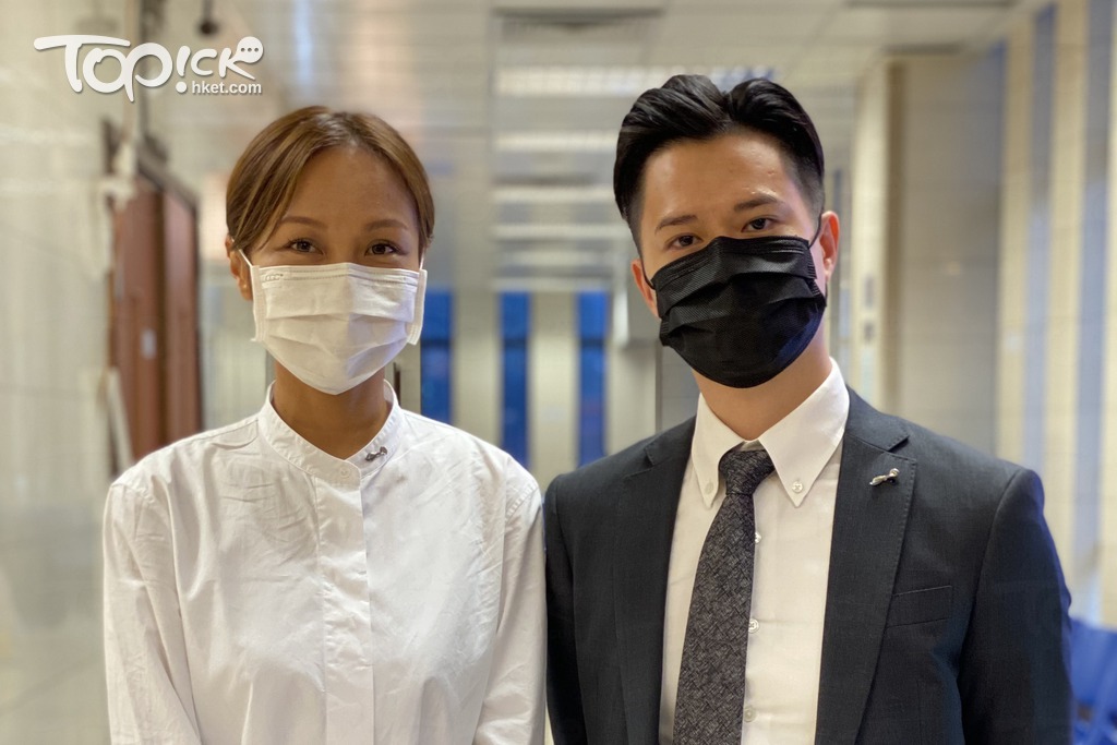 殯儀店的第三代負責人羅偉立(右)，是葉韻怡做禮儀師的師父，亦師亦友。