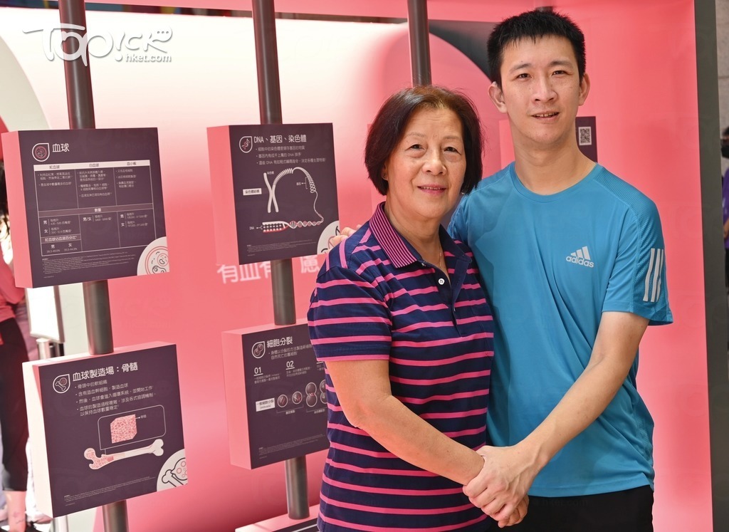 蘇樺偉與媽媽感情深厚，退役後他一有時間就陪伴家人。