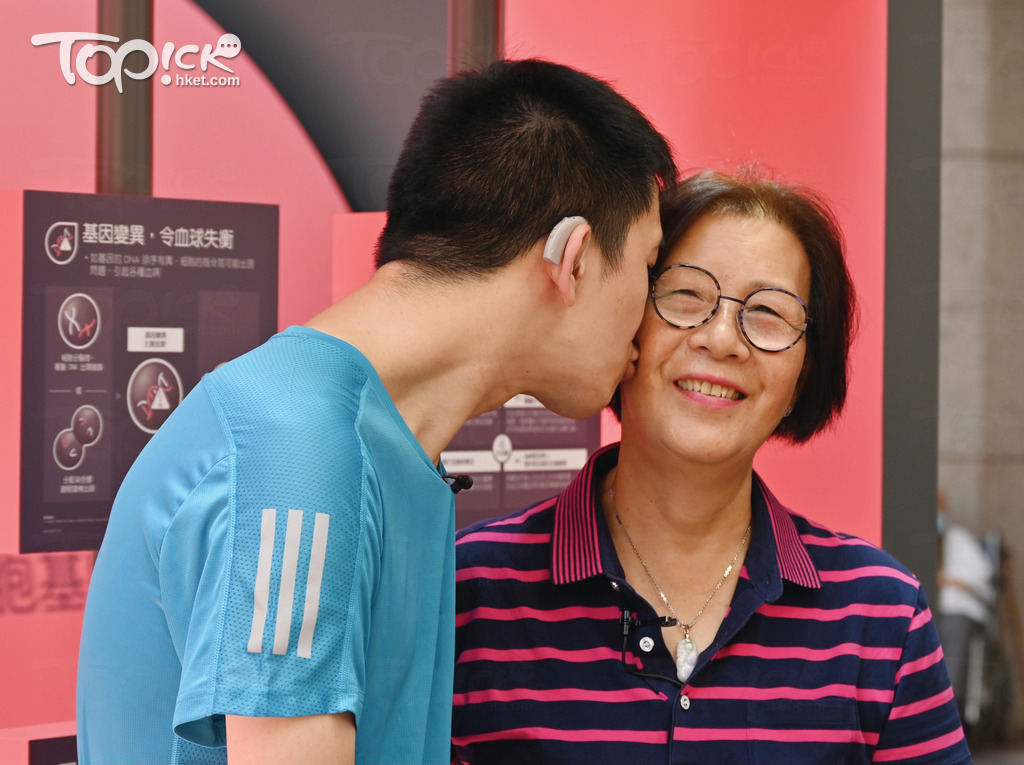 蘇樺偉感謝媽媽的照顧，稱她的愛令自己跑得更快。