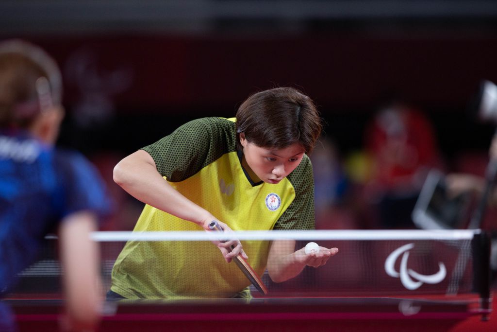 乒乓球女子TT11級單打：王婷莛在分組賽以兩勝一負的成績晉級4強，提早鎖定一面獎牌，之後她在4強落敗，得到銅牌。