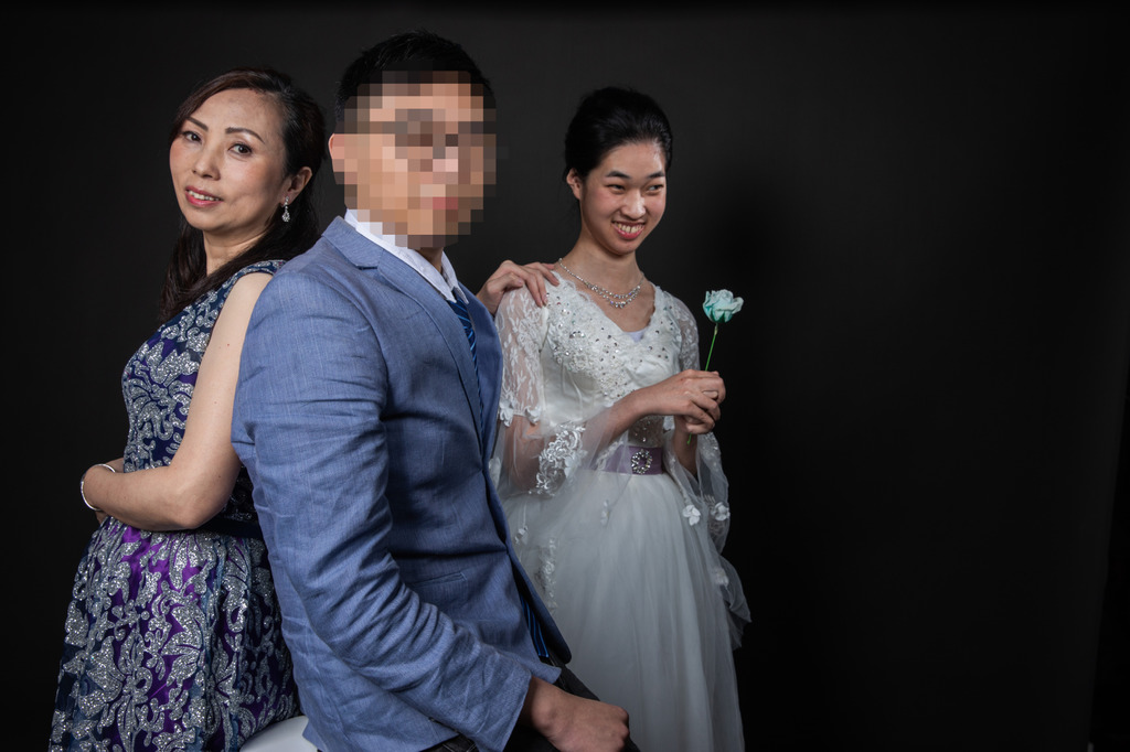 吳女士希望留下永久的相片讓子女紀念。