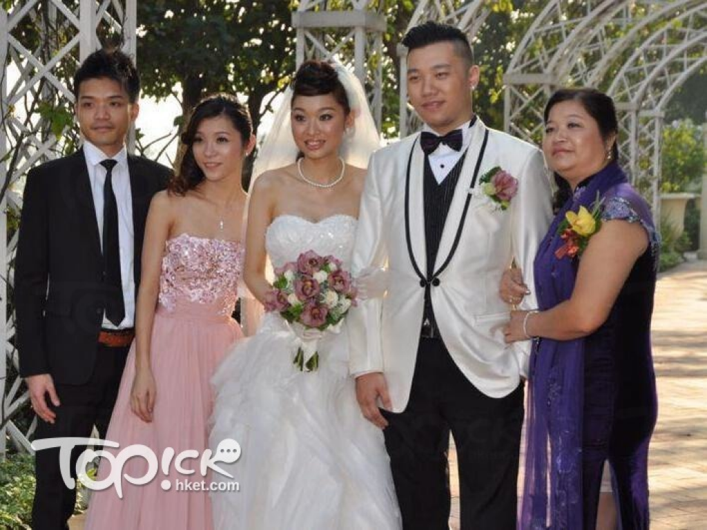 除了陳浩源奪銅牌時，他結婚同樣是媽媽人生中最開心的時刻。