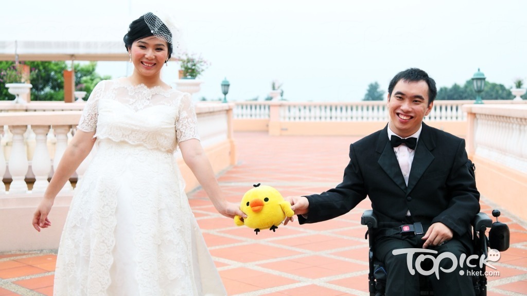 【正能量】殘障義工感激太太迎難相愛　自小患大腦痙攣盼有天能站起來