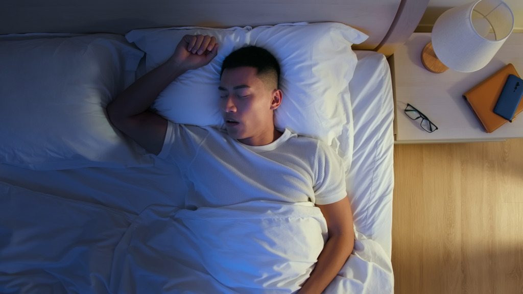 龐貝氏症患者因呼吸系統的肌肉能力開始變差，出現睡眠窒息的症狀。