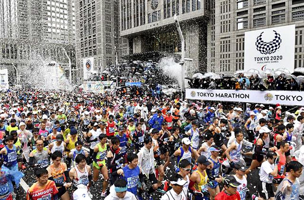 東京馬拉松賽3月1日舉行 參賽選手只有210人