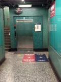 月台往C出口大堂的电梯